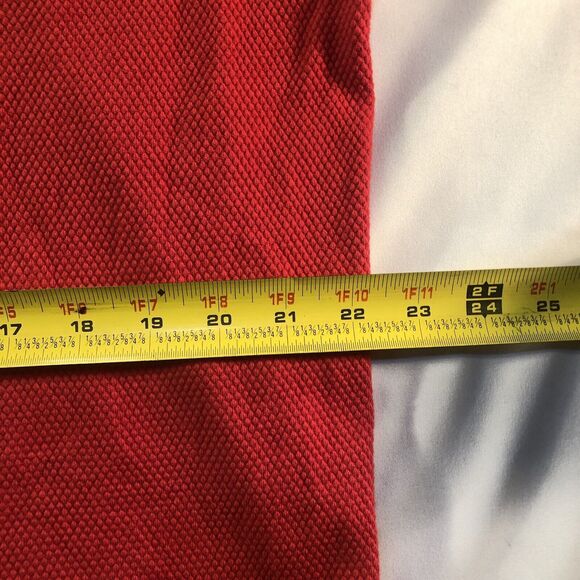 Nike Ohio State Polo Shirt Men's L Red Vintage Team Apparel Embroidered - Picture 11 of 12